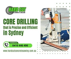 Core Drilling in Sydney – Professional Concrete Cutting & Core drilling Services