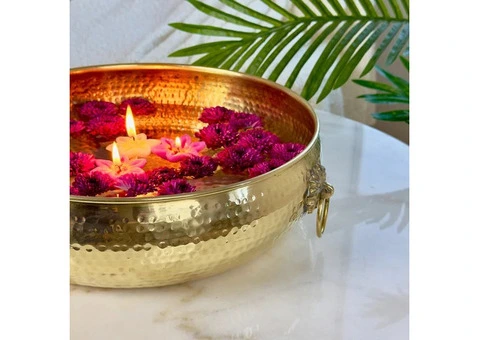 Brass Urli Bowl Decoration