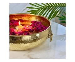 Brass Urli Bowl Decoration