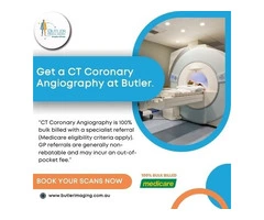 Get a CT Coronary Angiography at Butler Medical Imaging. (08) 9544 3999