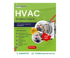 HVAC Installation Experts – VEU Program Approved | 25% OFF
