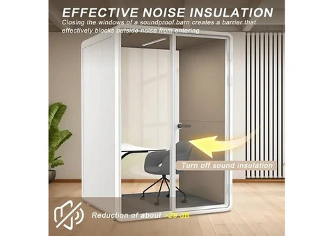 Portable Soundproof Room - Easy to Install for 1-2 People