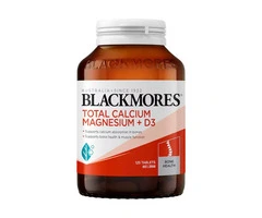 Daily Bone & Muscle Support with Blackmores Total Calcium Magnesium + D3 Tablets