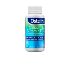 Need Stronger Bones & Better Calcium Absorption? Try Ostelin Calcium & Vitamin D3