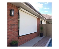 Want your year-round patio? Install outdoor blinds today!