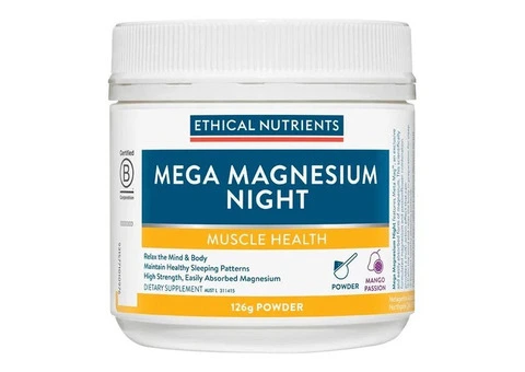 Buy Ethical Nutrients Mega Magnesium Night Powder Online