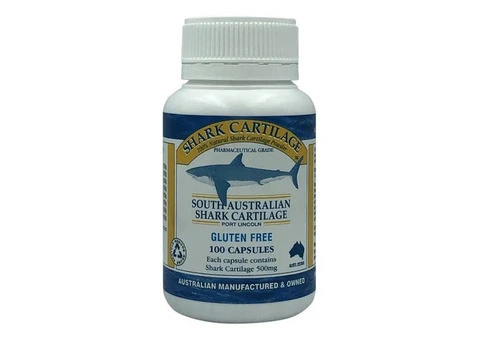 Premium Shark Cartilage 500 mg Supplement for Cartilage & Joint Health
