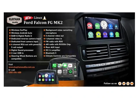 Head Unit with Apple CarPlay for Ford Falcon FG MK2 - 2/5