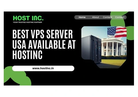 Best VPS Server USA Available at HostInc