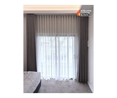 Stylish Blockout and Sheer Curtains – Adelaide Custom Blinds