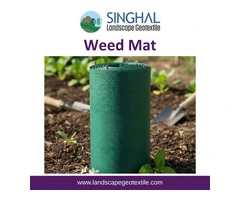 Weed Mat Supporting Soil Moisture Retention