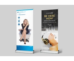 Eye Catching Cheap Pull Up Banners Printing for Business Displays