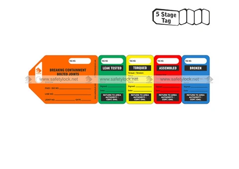 Buy Flange Safety Tags for Safe Maintenance and Energy Isolation in Australia - 1/8