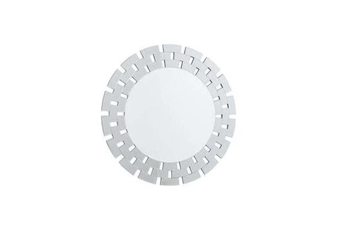 Mirror Round Wall Designs Create Light and Balance