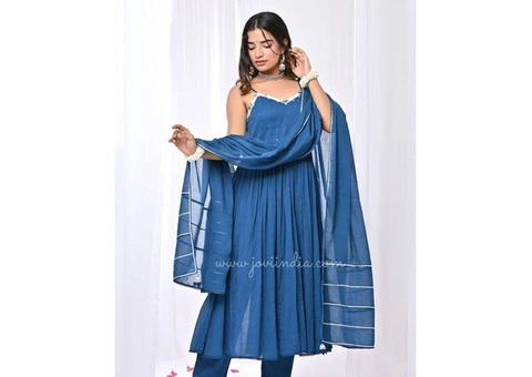 Festive Ready Indian Ethnic Salwar Suit Sets at JOVI India - 1/7