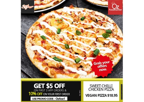 Get $5 and 10% off on your first order @ Soul Pizza