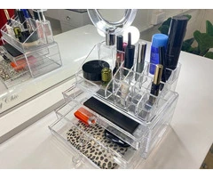 Acrylic Makeup Drawer Organiser Keeps Beauty Essentials Neat