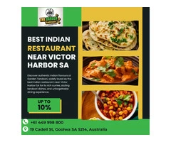 Best Indian Restaurant Near Victor Harbor SA Fresh and Flavourful