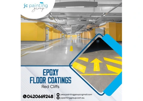 Opt For Epoxy Floor Coatings In Red Cliffs For The Best Flooring Upgrade With A Sleek Finish