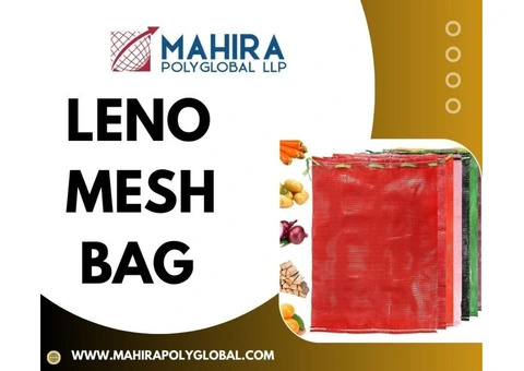 Heavy-Duty Leno Mesh Bags with Excellent Air Circulation