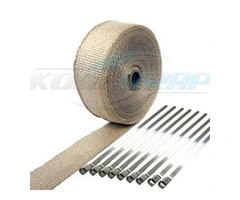 Motorcycle Exhaust Heat Shield Protecting Riders and Components