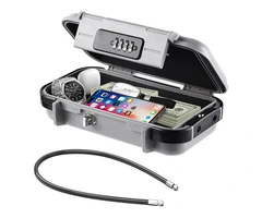 Portable Safe Box with Code, [Waterproof & Anti-Theft]Travel Safe