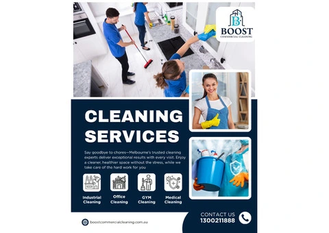 Trusted Office Cleaning Melbourne – Keep Your Workplace Spotless