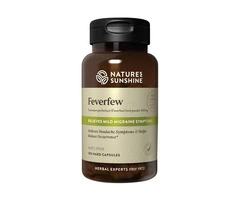 Feel Better Naturally with Nature’s Sunshine Feverfew 340 mg