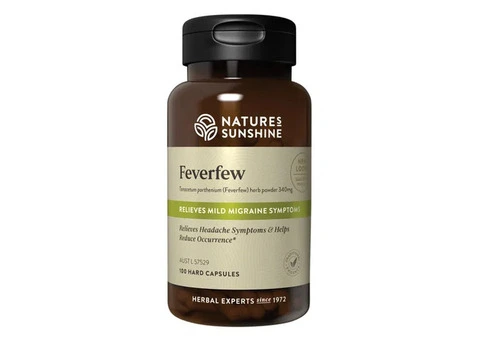 Feel Better Naturally with Nature’s Sunshine Feverfew 340 mg - 2/2