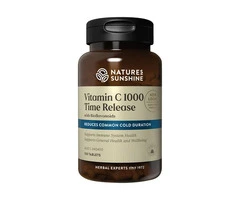 Need Strong Daily Immune Support? Try Nature’s Sunshine Vitamin C 1000 Tablets