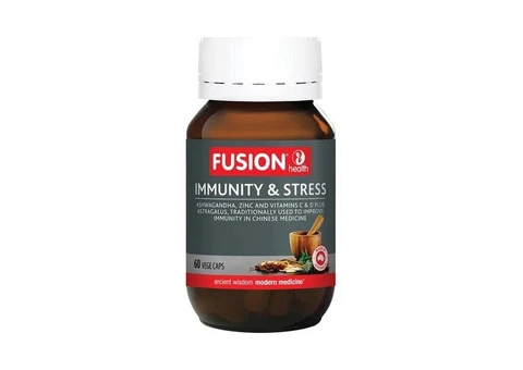 Boost Immunity & Reduce Stress with Fusion Health Capsules