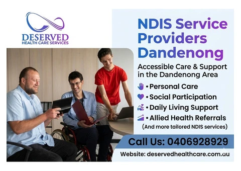 NDIS Service Providers Dandenong | Call Now for Expert Care - 1/5