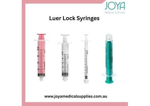 Buy Luer Lock Syringes in Australia - Joya Medical Supplies