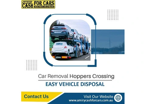 Car Removal Hoppers Crossing – Easy Vehicle Disposal