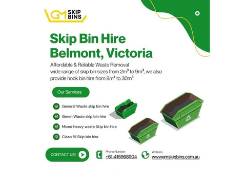 Skip Bin Hire Near Belmont VIC – Fast Delivery & Best Prices