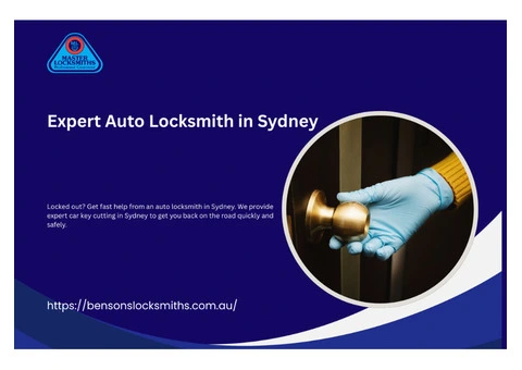 Locked Out of Your Car in Sydney? Call Auto Locksmith in Sydney