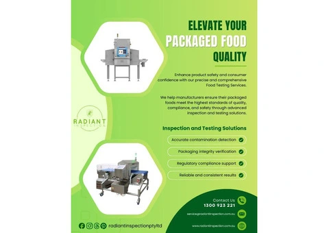 Food inspection equipment servicing Sydney