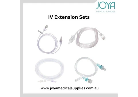 Buy IV Extension Sets in Australia - Joya Medical Supplies