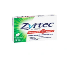 Buy Zyrtec Rapid Acting Allergy Antihistamine & Hayfever