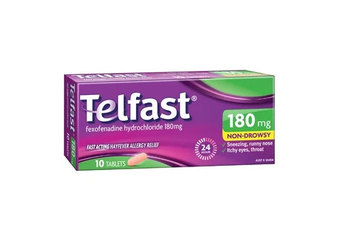 Fight Allergies Stronger with Telfast 180mg – Fast Acting Daily Support