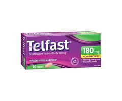 Fight Allergies Stronger with Telfast 180mg – Fast Acting Daily Support