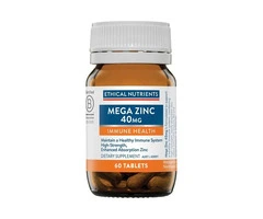 Upgrade Your Daily Health Routine with Ethical Nutrients Mega Zinc 40mg