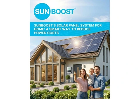 Sunboost’s Solar Panel System for Home: A Smart Way to Reduce Power Costs