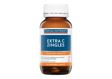 Boost Immunity Deliciously with Extra C Zingles Berry Chewable Tablets
