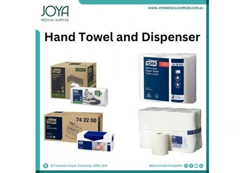 Hand Towel and Dispenser - Joya Medical Supplies | Australia