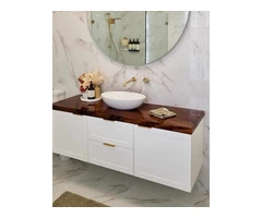 Solid Timber Vanity and Benchtops Brisbane – The Slab Lads