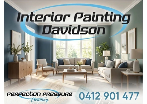 Professional Interior Painting Davidson | Perfection Pressure Cleaning - 1/3