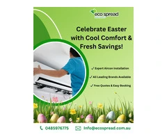 EASTER SPECIAL – AIRCON INSTALLATION DEALS!