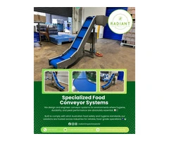 Custom-built food grade conveyor systems in Melbourne