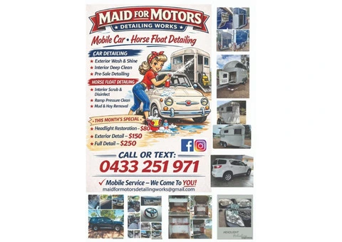 Maid for Motors Detailing Works - 2/13